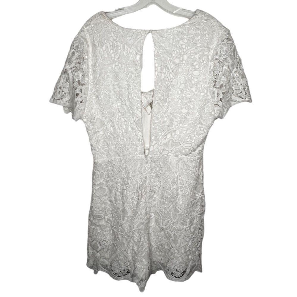 LUSH Lace Romper nwt - Picture 5 of 8
